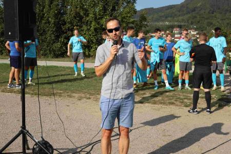 Vse zbrane je pozdravil župan dr. Gregor Kovačič